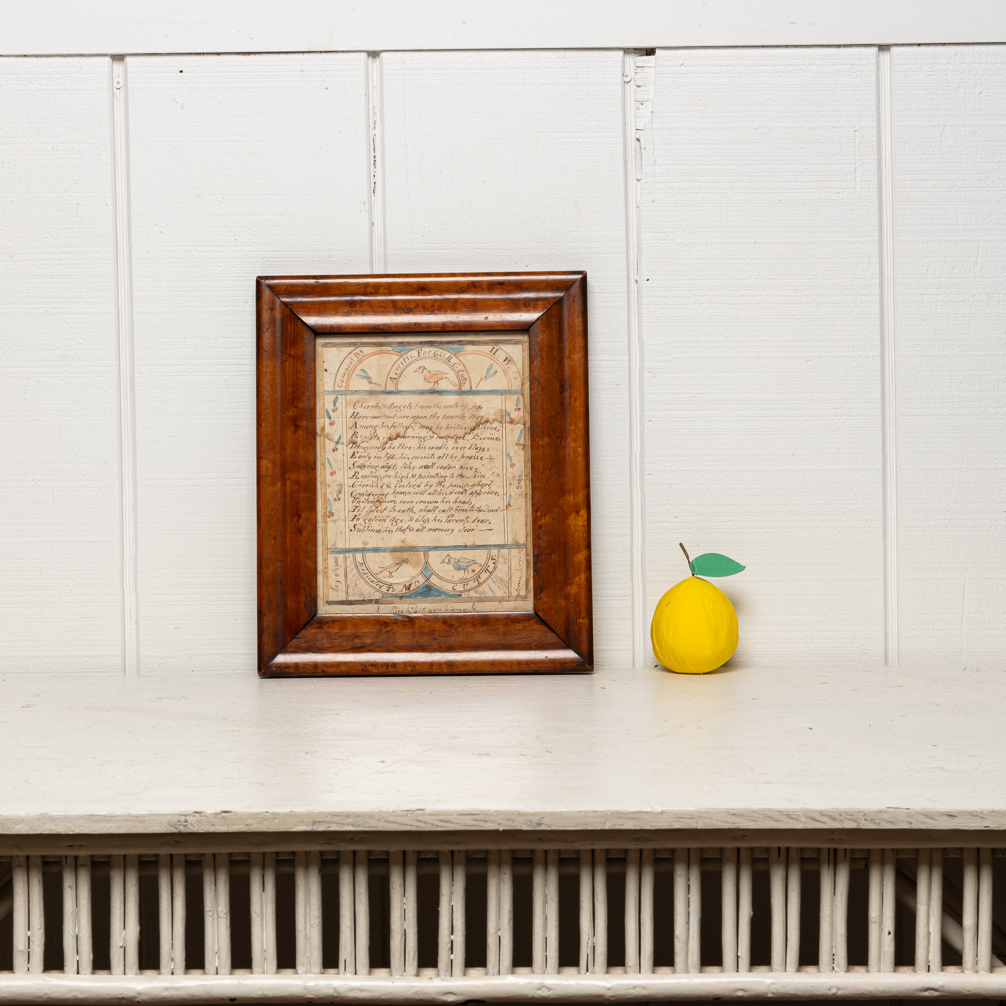 19th century American Fraktur