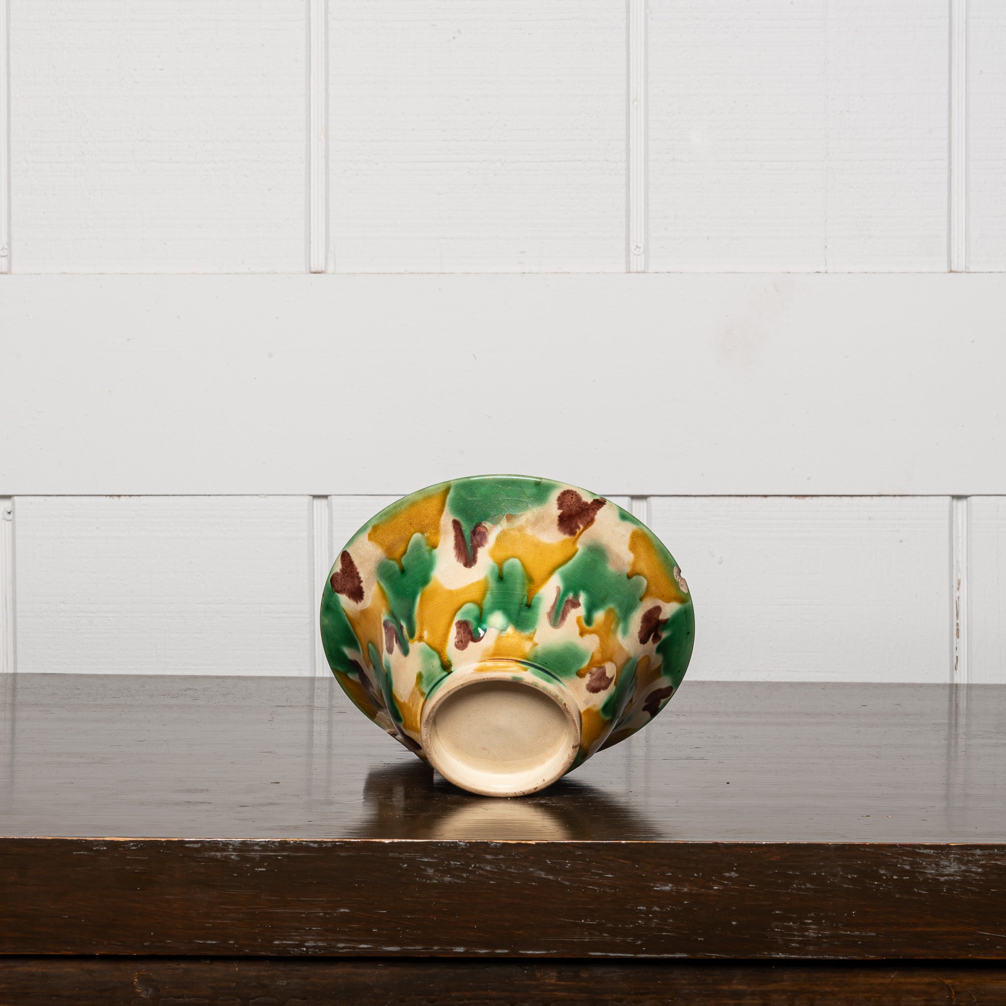 Chinese Spinach and Egg Bowl 19th century