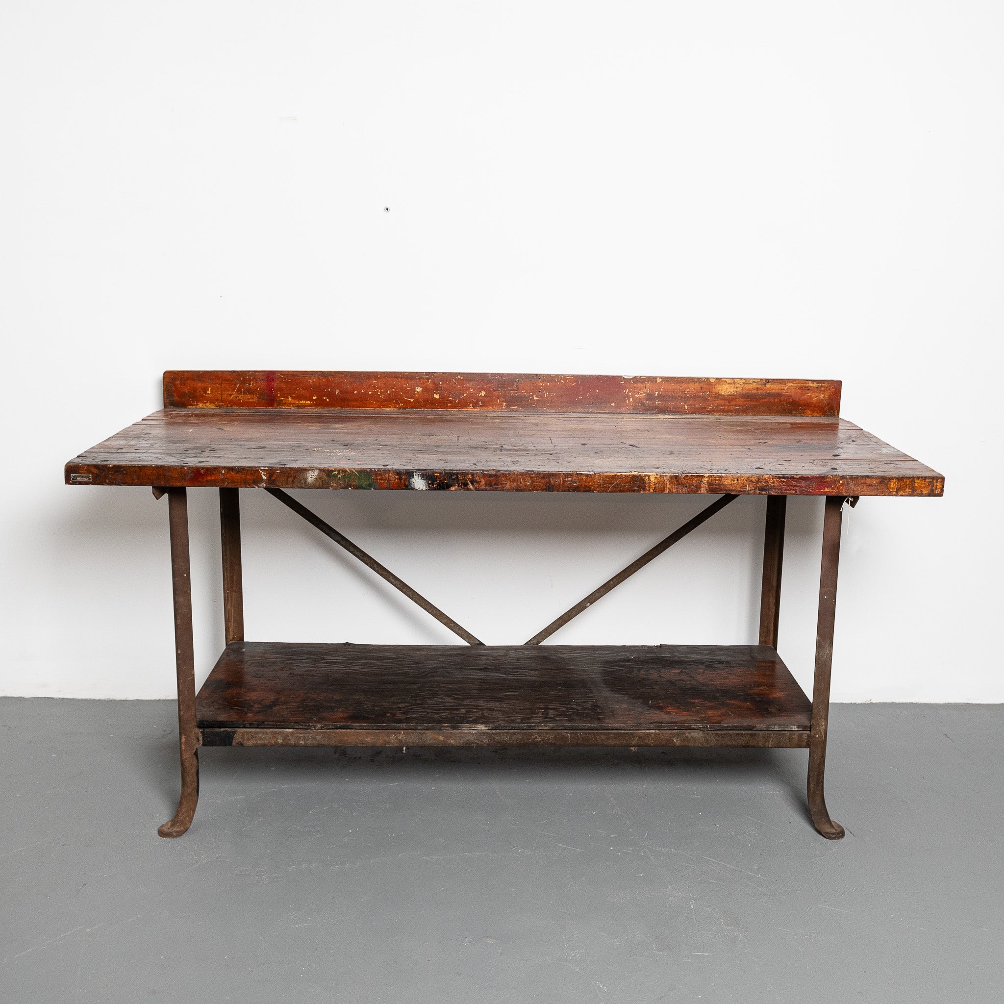 EARLY 20TH-CENTURY AMERICAN WORK BENCH