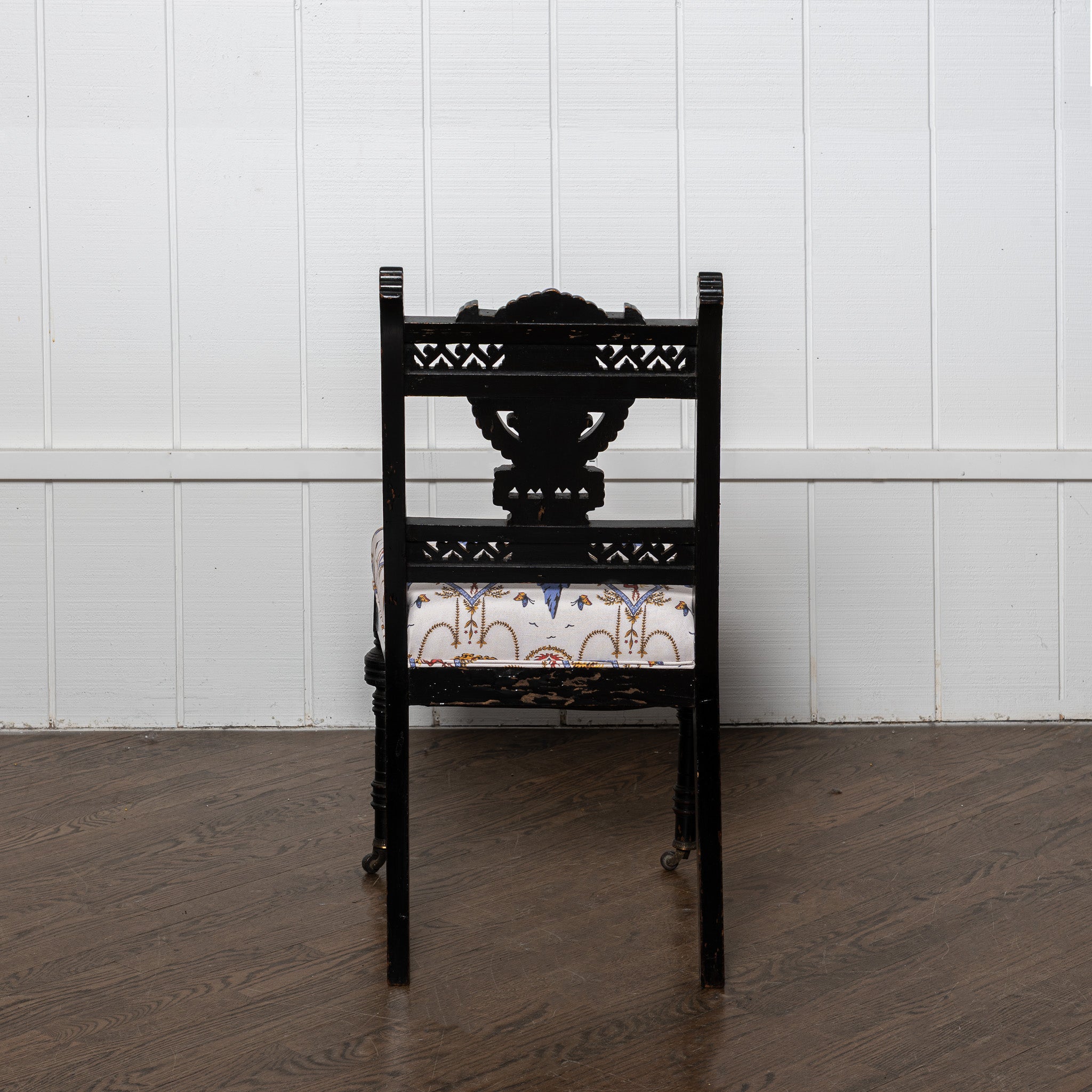 Ebonized aesthetic movement side chair