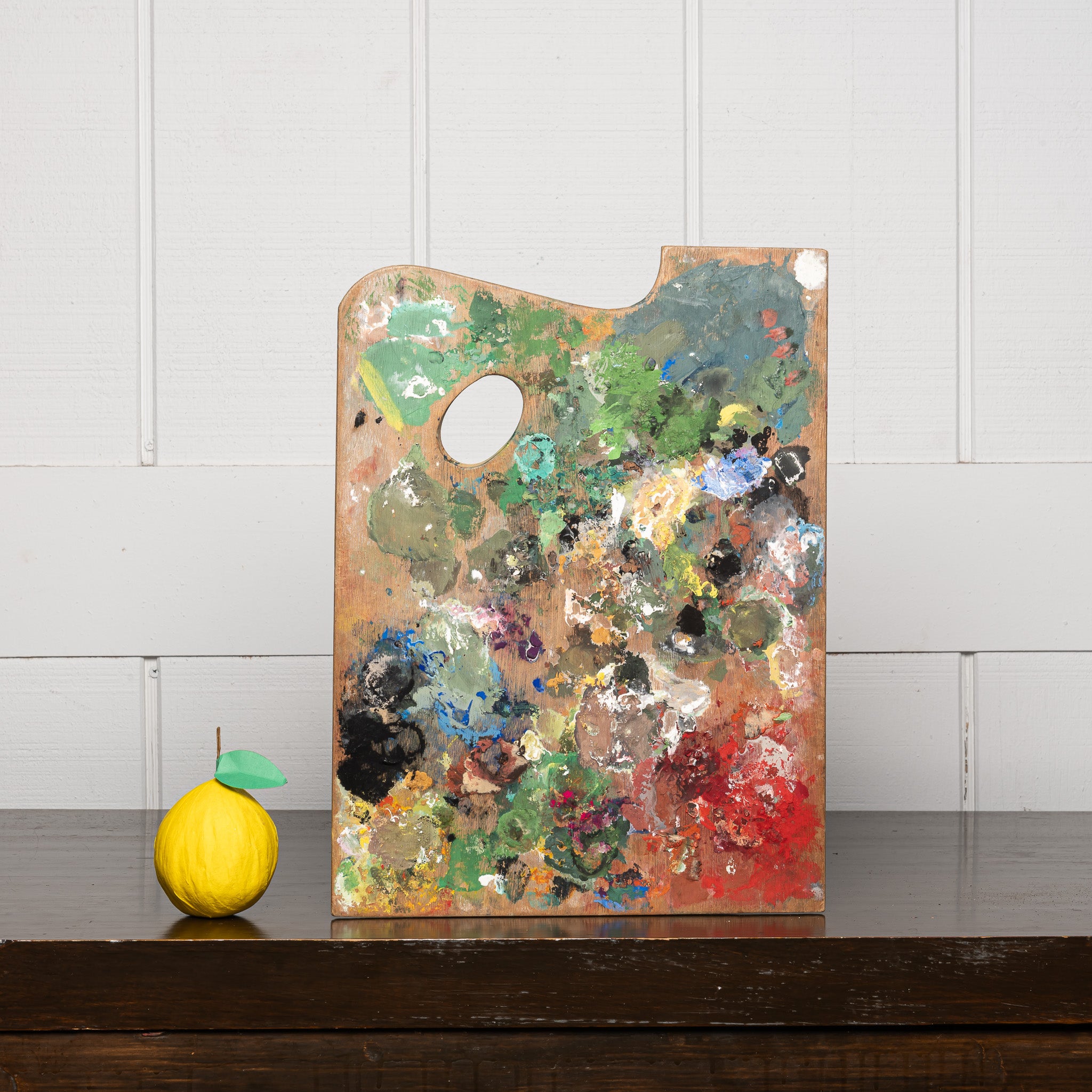 Painted Artist Palette, Early 20th Century