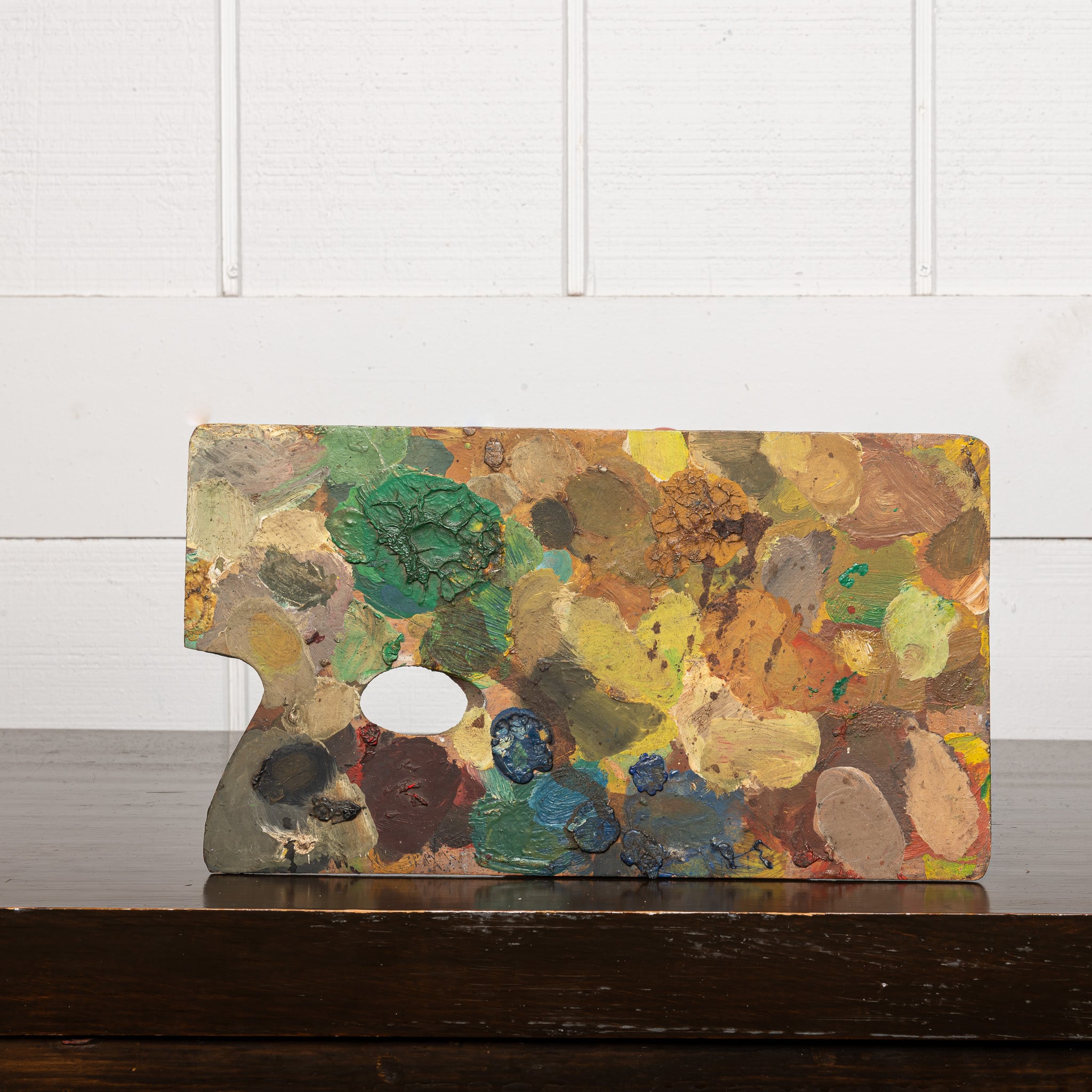 Early 20th Century Painter’s Palette in Wood