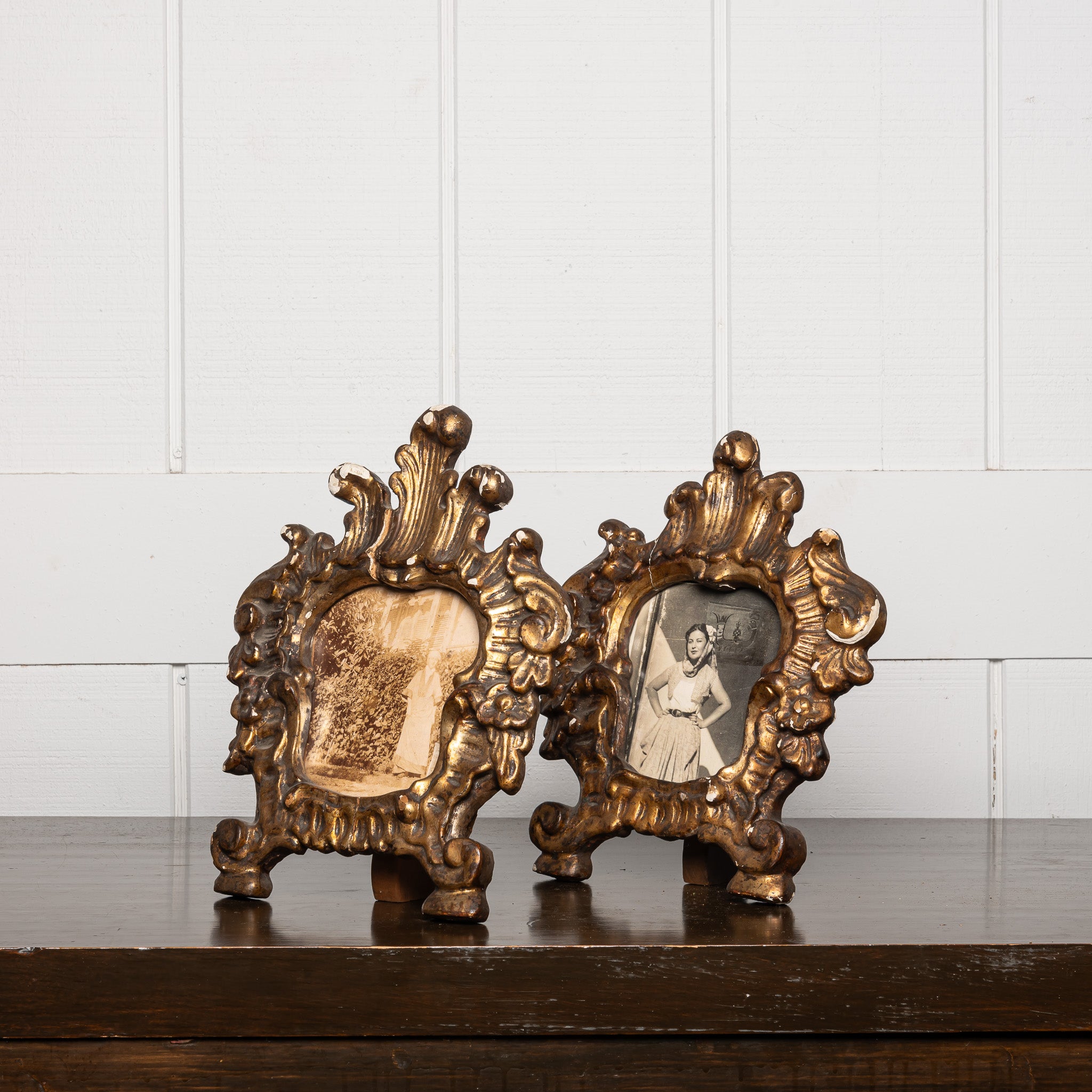 18th Century Giltwood Relic Frames
