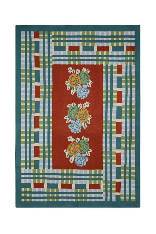 Ankara Rust Blanket